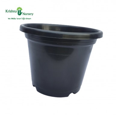 10" Black Pot - Plastic Pots -  - 10-black-pot -   