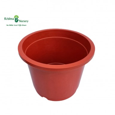 12" Red Pot - Plastic Pots -  - 12-red-pot -   