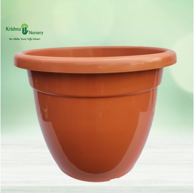 26" Red Plastic Pot - Plastic Pots -  - 26-red-plastic-pot -   