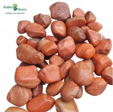 Polished Jasper Pebbles (Color: Red, Size: Medium) - Pebbles -  - polished-jasper-pebbles-color-red-size-medium -   
