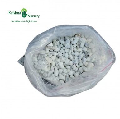 Marble Chips (Color: White, Size: Small) - Pebbles -  - marble-chips-color-white-size-small -   