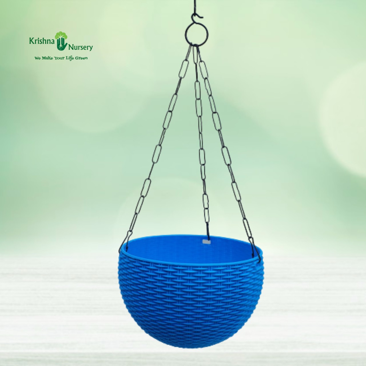 Blue Basket - 8 inch